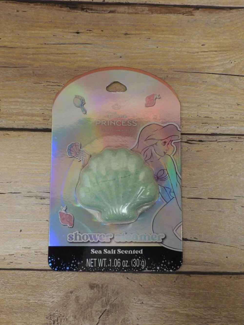 Disney Princess Shower Steamers 2 pack Ariel and Jasmine New and Sealed